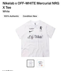 Nikelab X OFF-White Mercurial NRG XTEE